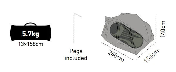 Carp Zoom Expedition Brolly 4 Carp Zoom Expedition Brolly - Image 2